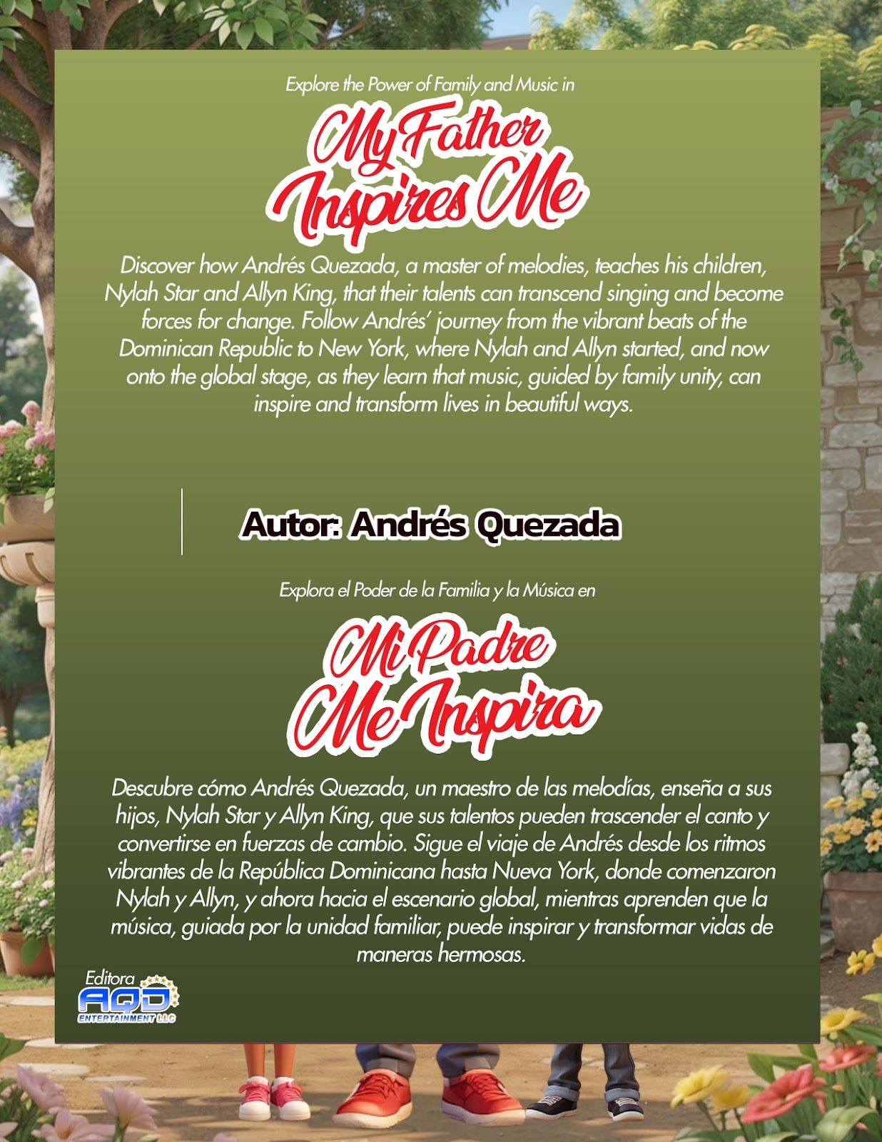 My Father Inspires Me / Mi Padre Me Inspira”: A Bilingual (English/Spanish) Celebration of Family, Music, and Cultural Heritage