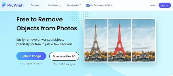 Remove Objects from Photos Free with PicWish