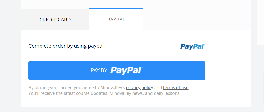 Mindvalley payment methods