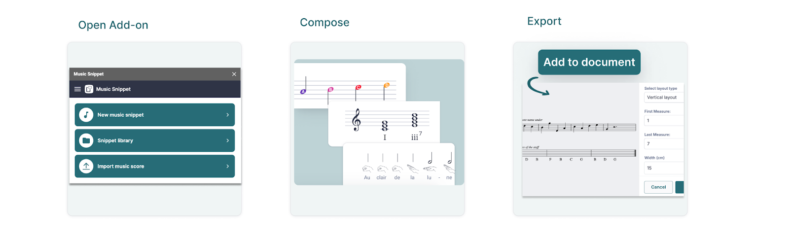 Using Music Snippet to design a new music curriculum