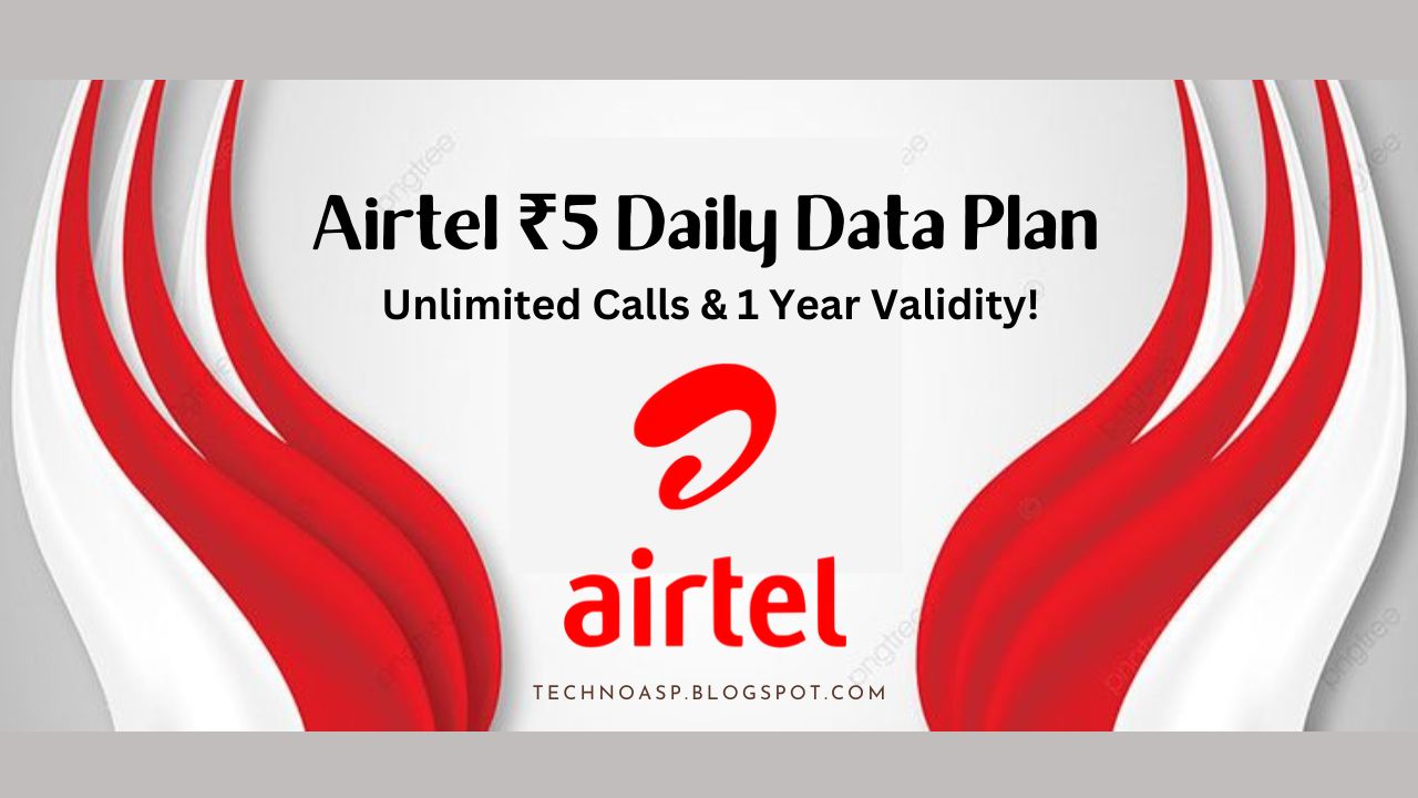 Ditch recharging! Get 1 year of Airtel data & unlimited calls for just ₹5/day. Is this too good to be true? Explore details & eligibility for this unique offer. 