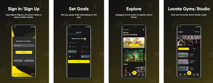Gold's Gym Custom App