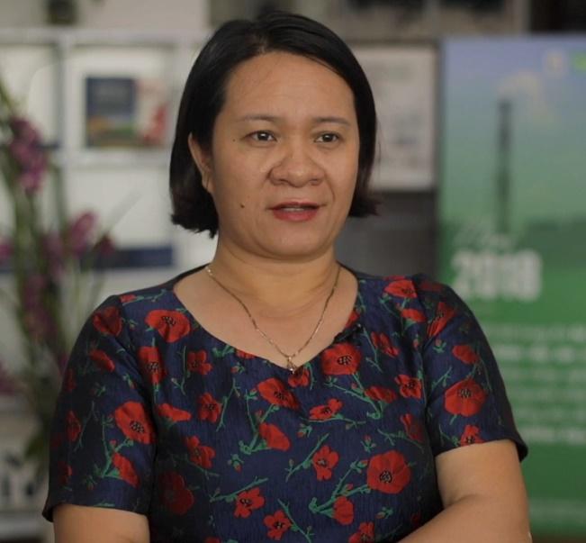 Vietnamese climate activist Nguy Thi Khanh. 
