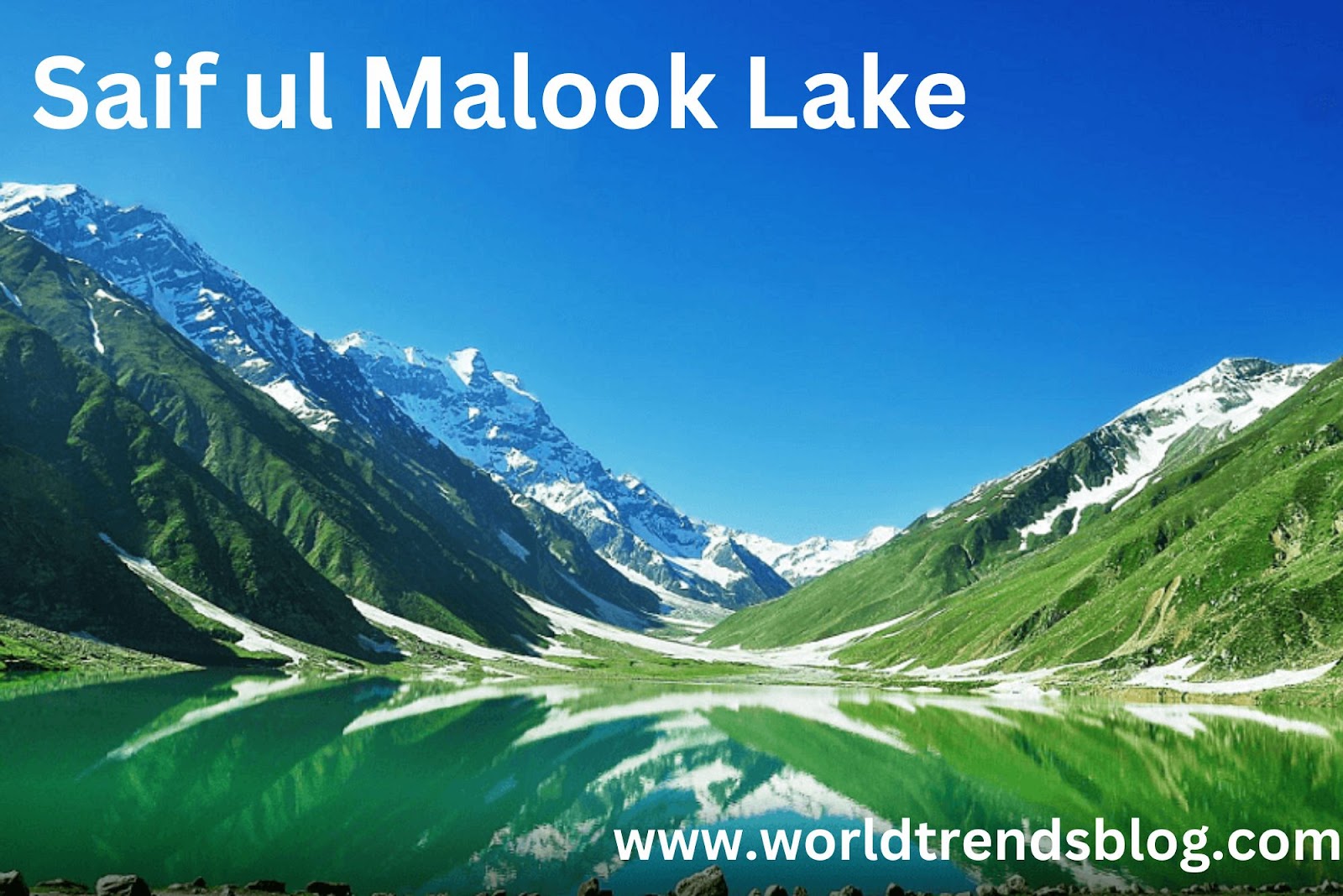 Saif ul Malook Lake Pakistan 
