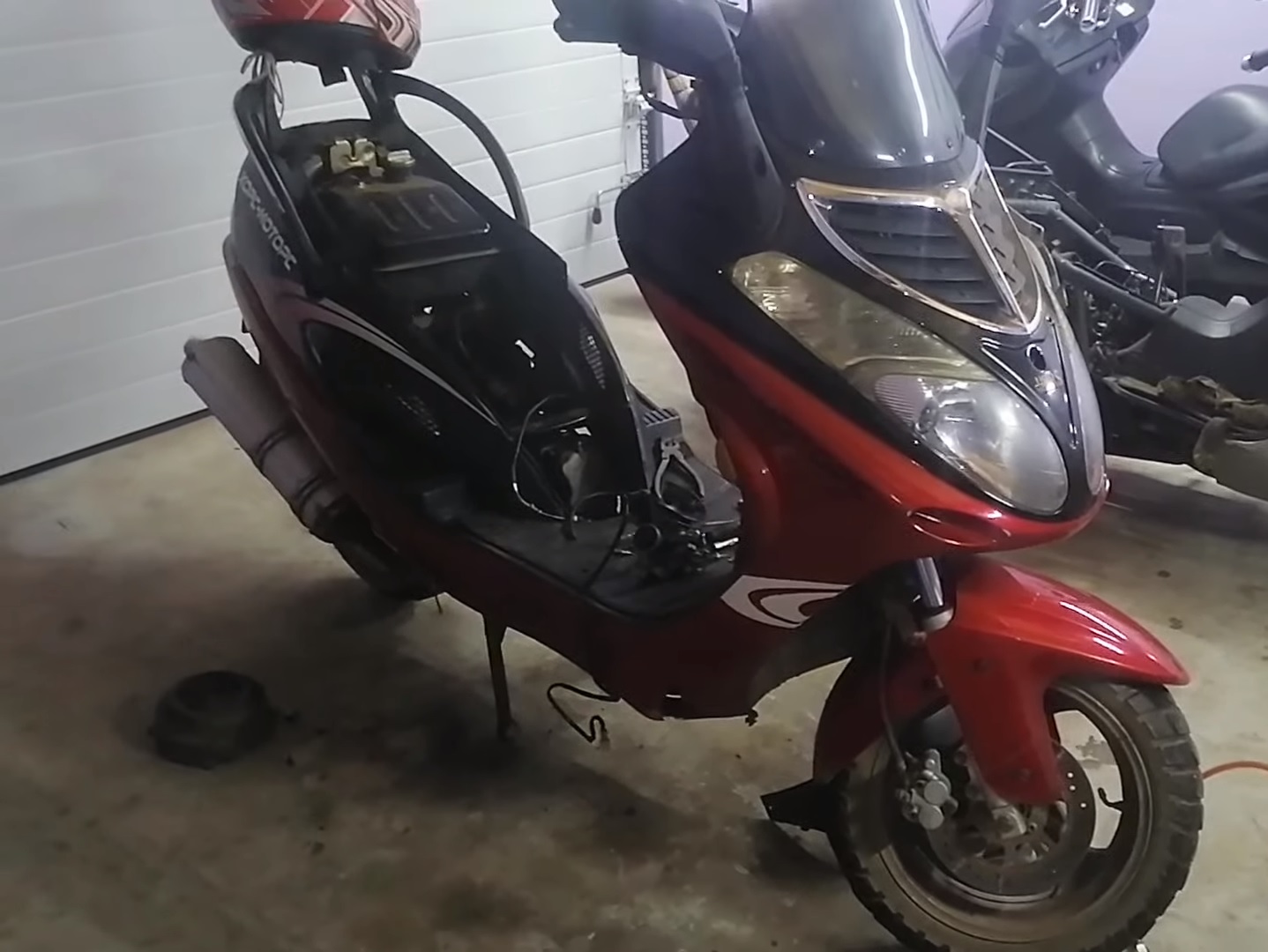 Китайский скутер 150 кубов: ремонт