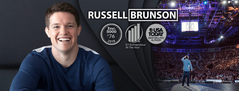 What is the net worth of Russell Brunson?