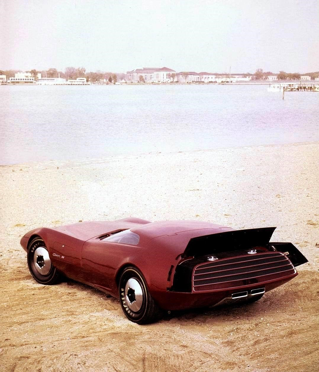 Dodge Charger III Concept Car back