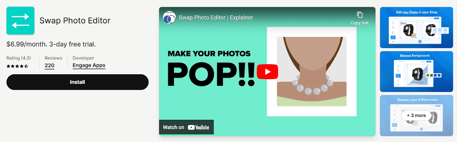 Swap Photo Editor: for the best photo editing apps