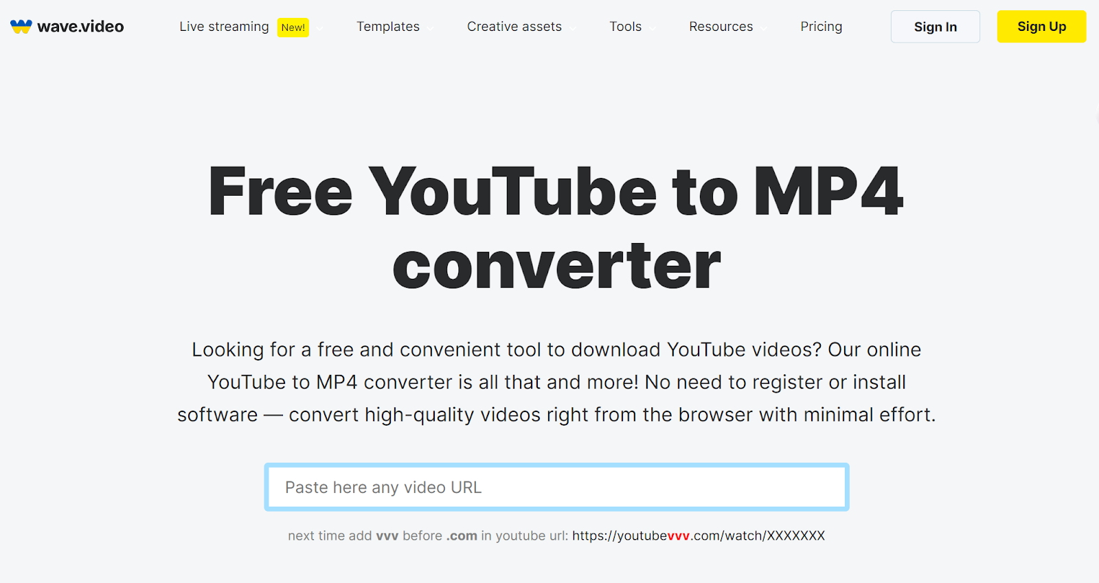 Top free YouTube to MP4 Converter tools - Wave.video