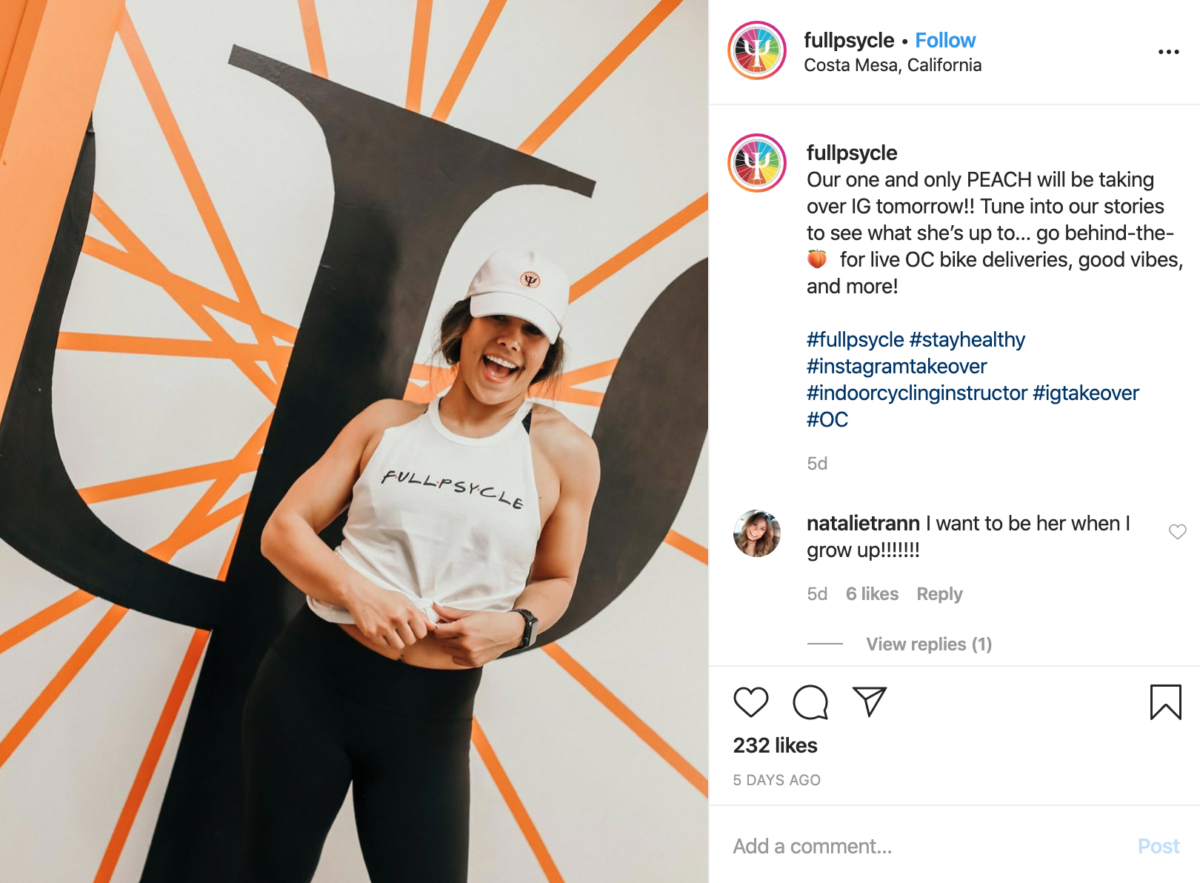 Influencer, celebrity social media takeover