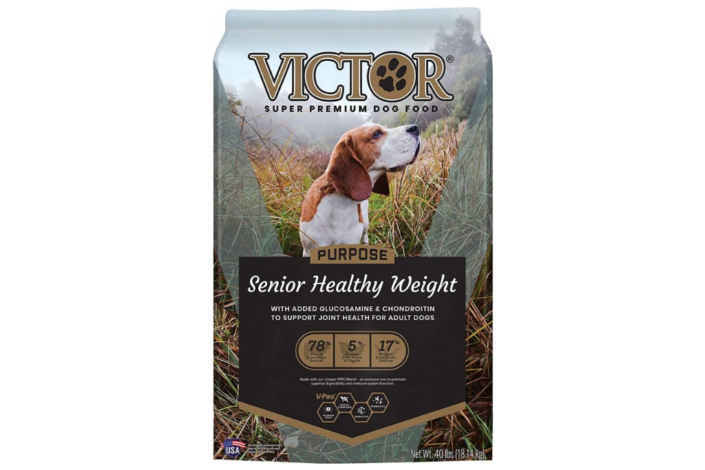 VICTOR Purpose Senior Healthy Weight, Dry Dog Food | Center for Dog Pain  Relief