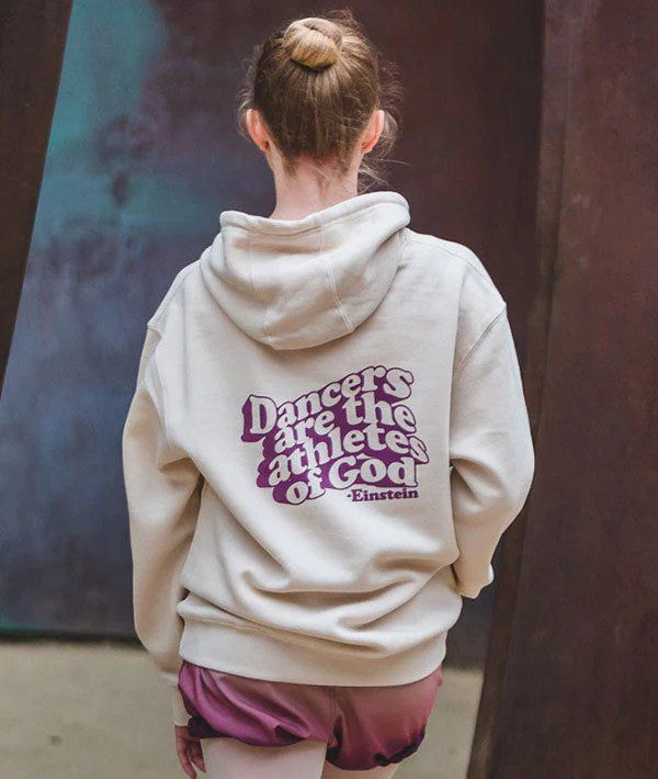 sudadera con capucha bailarina