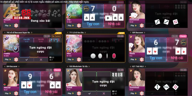 Casino trực tuyến AE88 - Trải nghiệm chân thực như sòng bài thực thụ - Ảnh 3