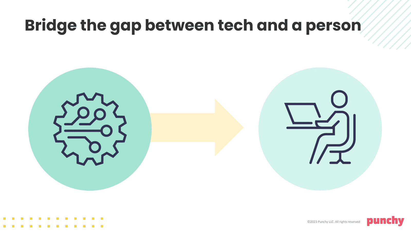 Bridge the gap between tech and human