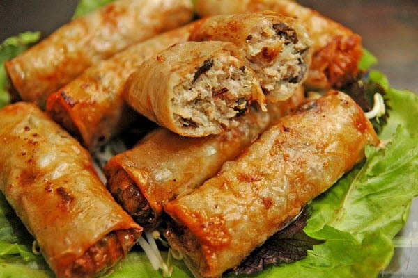 Vietnamese Spring Rolls Fried