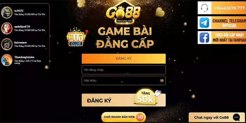 Lý do nên chọn cổng game Go88 là sân chơi bài đỉnh cao