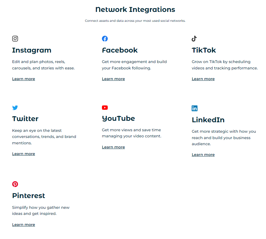 Network Integrations with Hootsuite