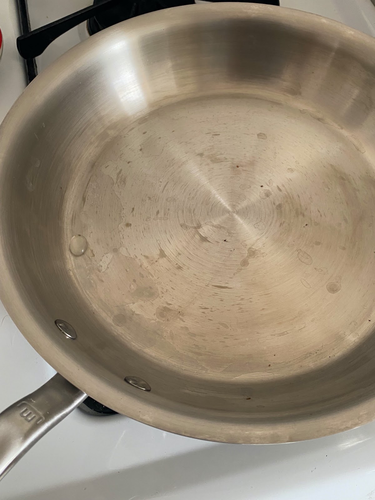 made in stainless steel pan water heat test