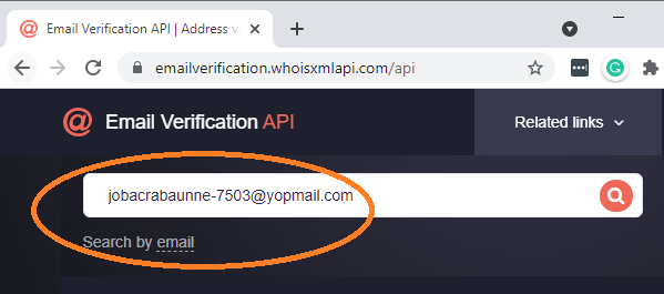 Disposable Email Address Detection
