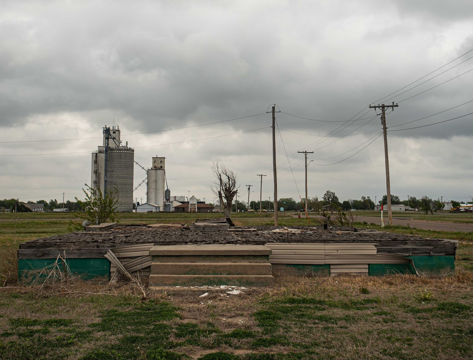 Photo of stairs and a foundation with no building on top 