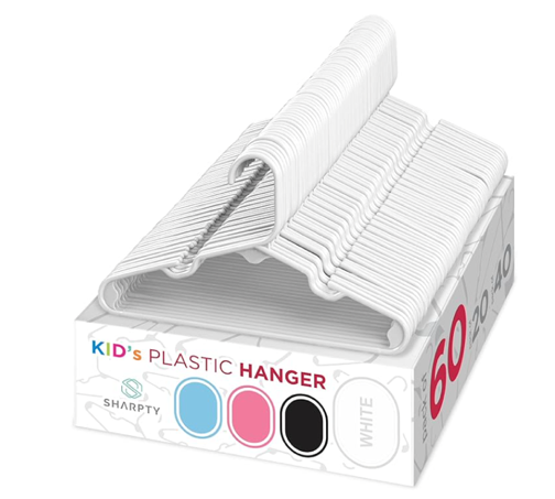 A white plastic swingers in a box Description automatically generated