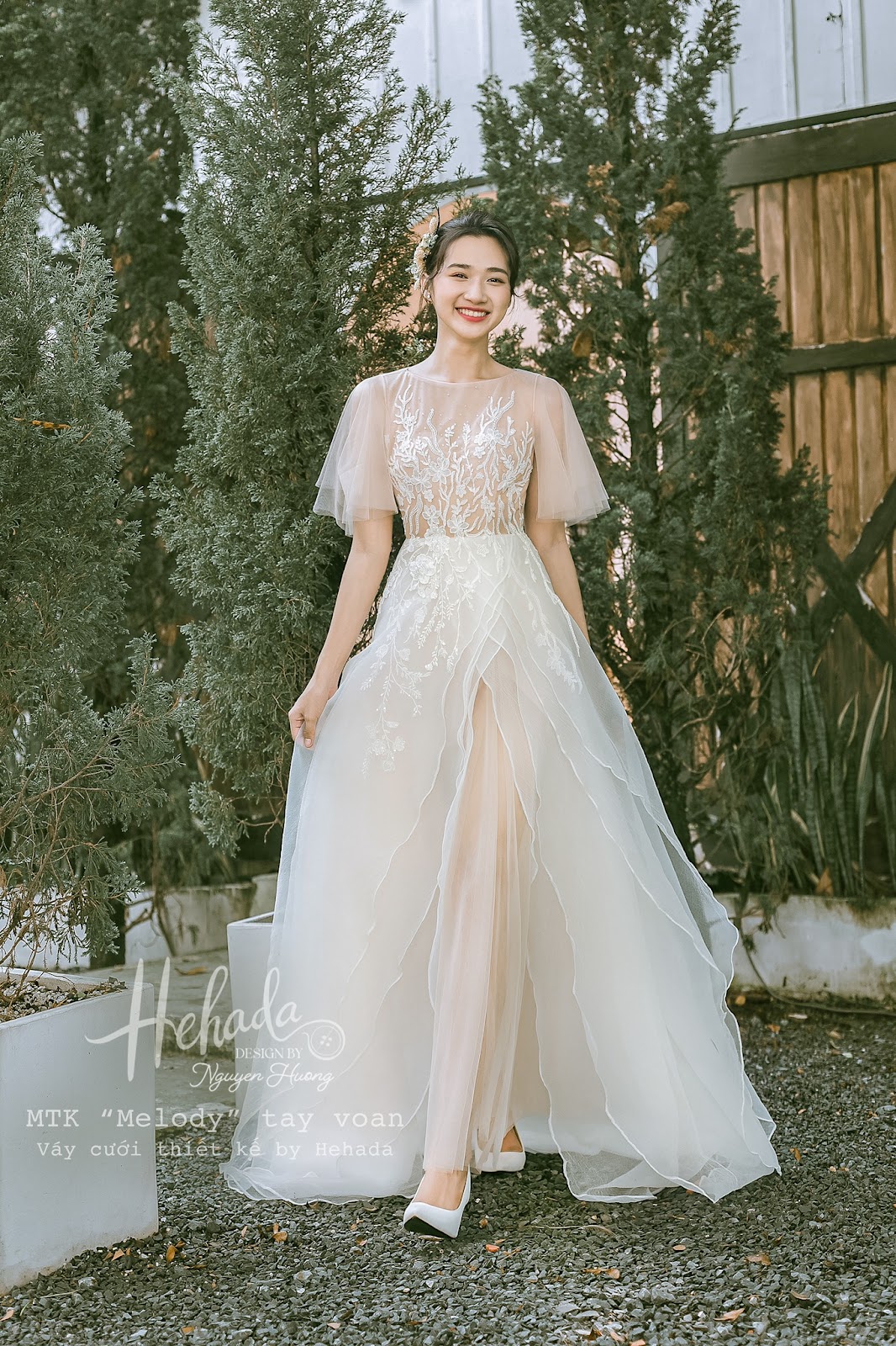 Váy cưới The Melody Fly cho nàng
