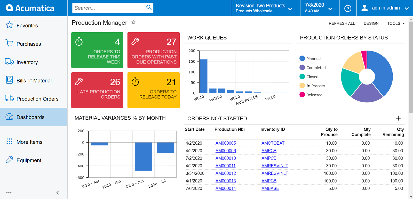 Software ERP acumatica