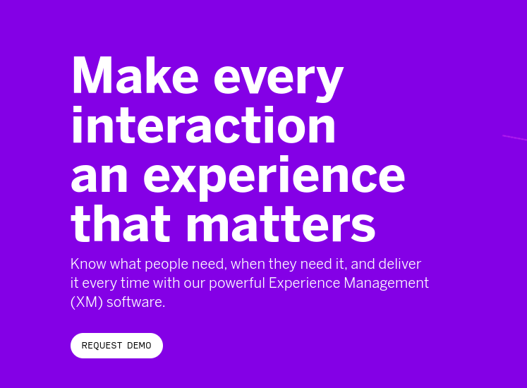 Qualtrics XM customer experience platform