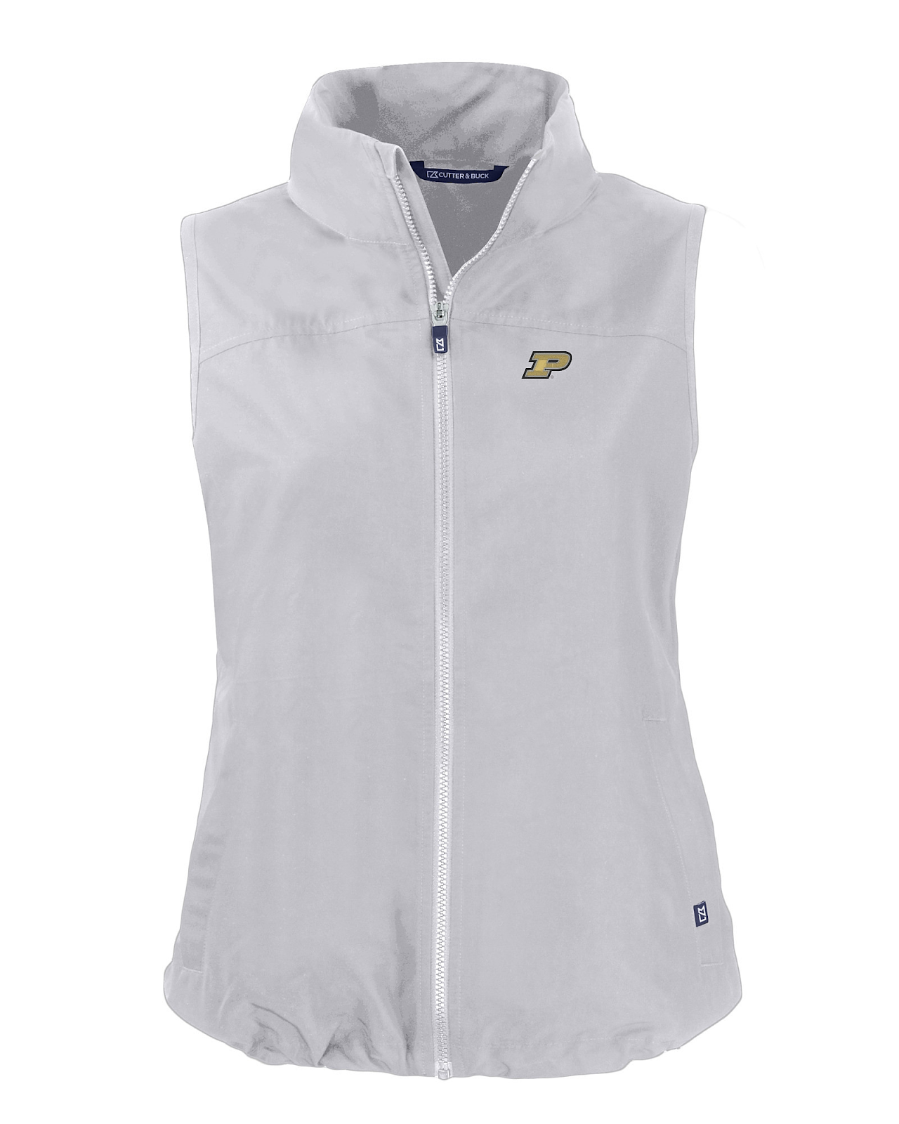 Purdue Boilermakers Cutter & Buck Charter Eco Recycled Full-Zip Womens Vest