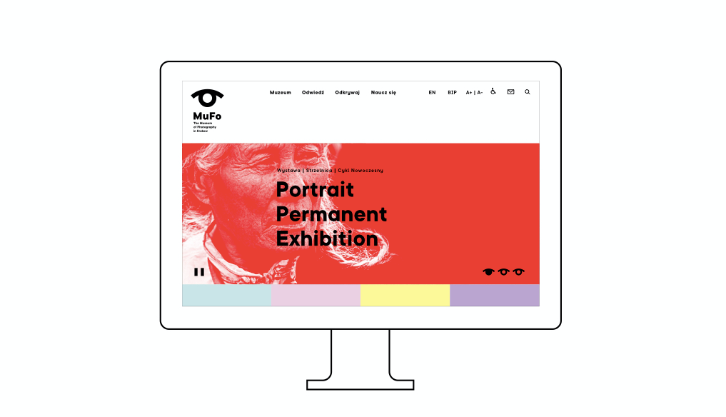 Artifact from the MuFo: Branding and Visual Identity for Photography Museum article on Abduzeedo