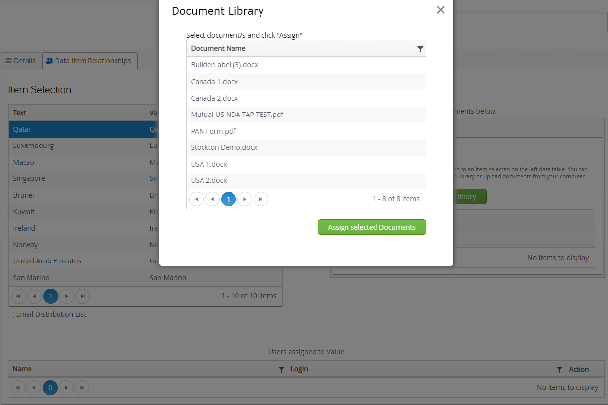 Document Library