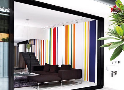 vertical lines interior design