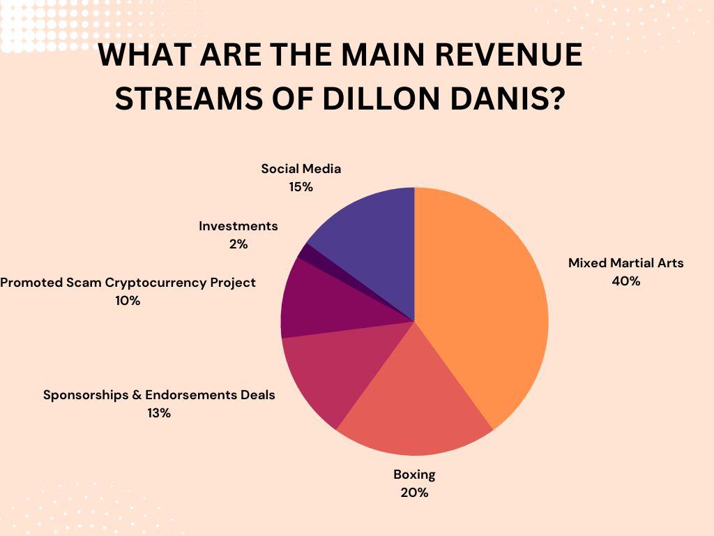 Main Revenue Streams of Dillon Danis