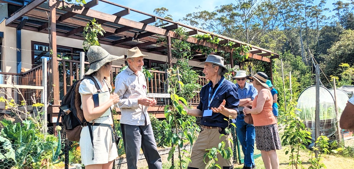 Geoff leading open day tour