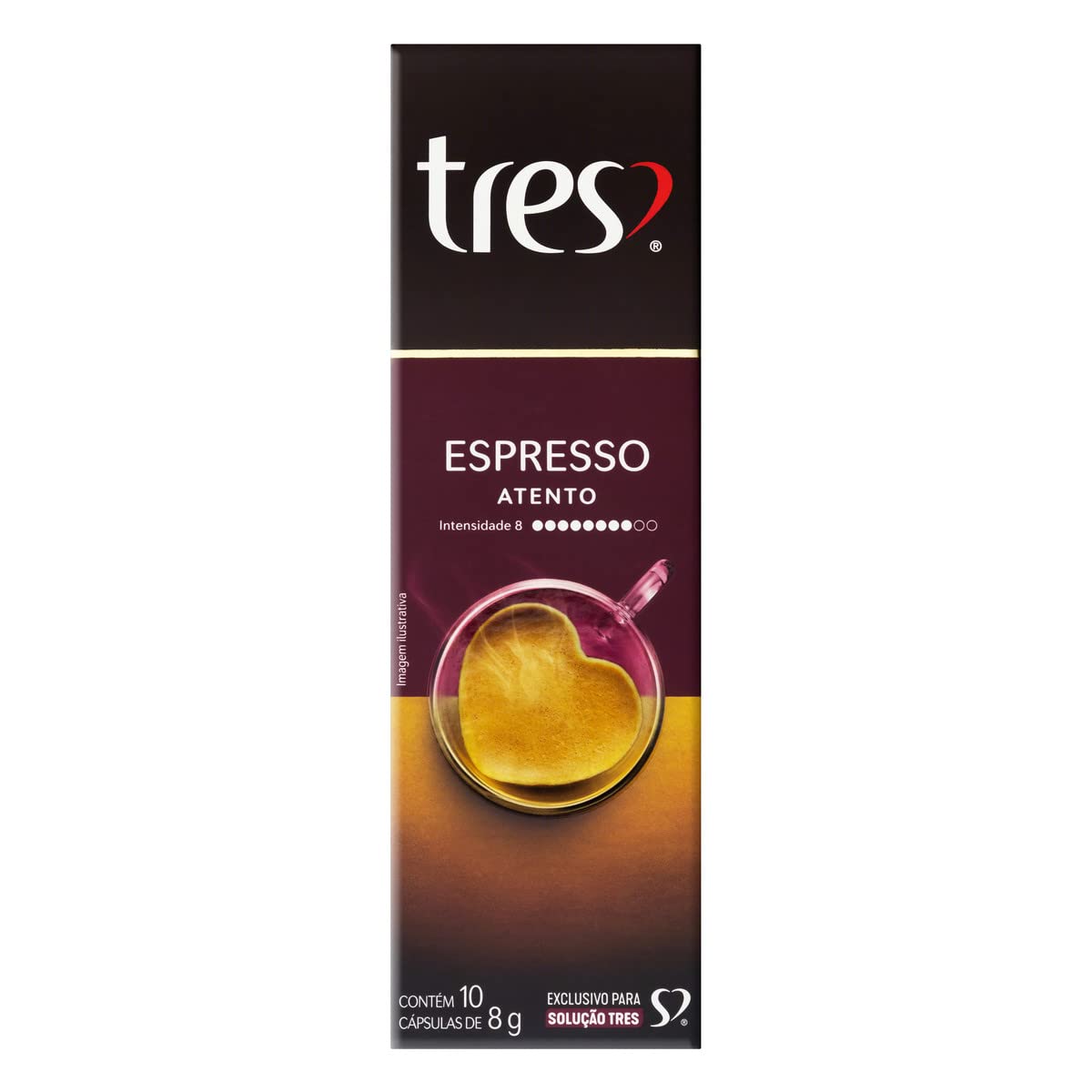 3 Corações Café Espresso Tres Atento