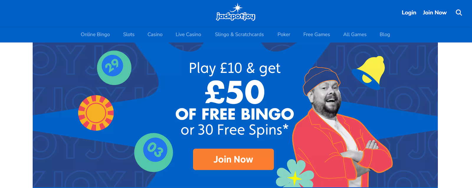 Jackpot Casino Homepage