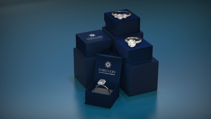 lab-grown diamond rings