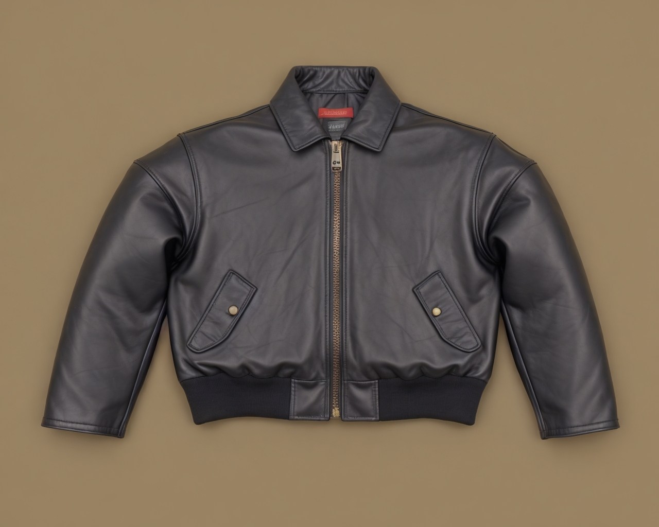 mens leather flying jacket