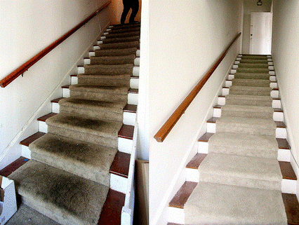 Before and After Stairs