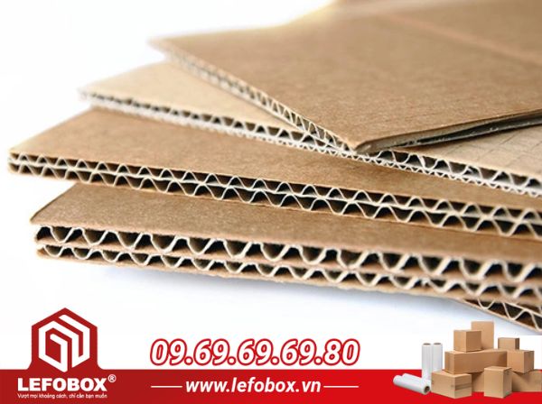 Các loại giấy tấm carton phổ biến hiện nay