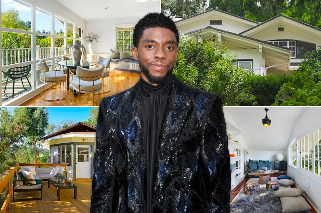 Chadwick Boseman's final home where he spent his last days is now listed for rent.
