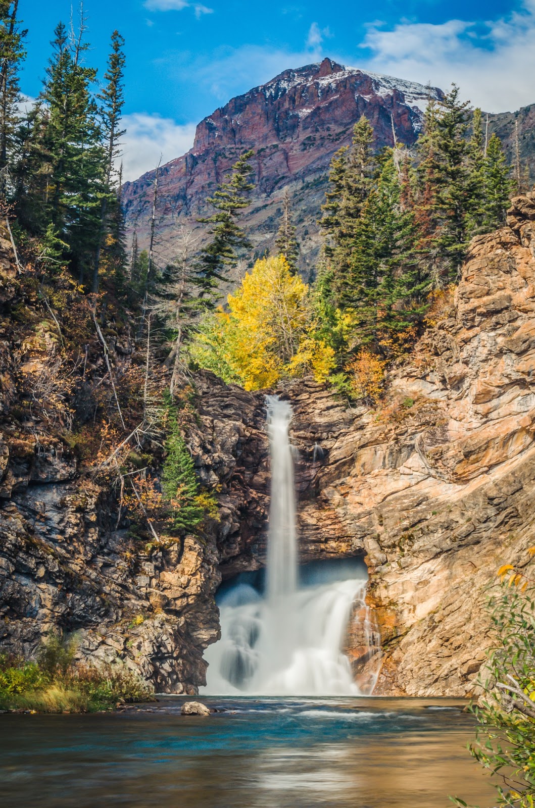 Running Eagle Falls