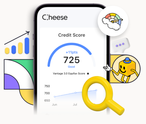 The Cheese credit builder app helps consumers boost their credit scores quickly. 