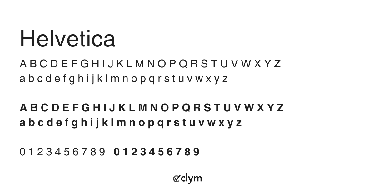 helvetica-font-example