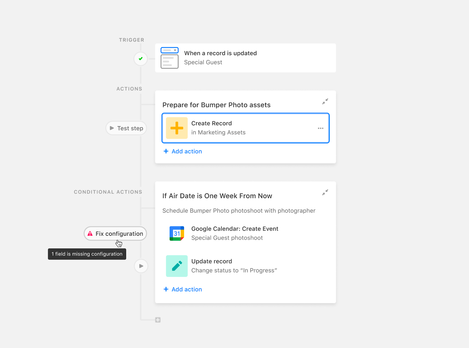 Automation for Airtable