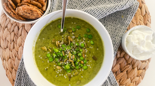 Green Pea and Vegetable Soup