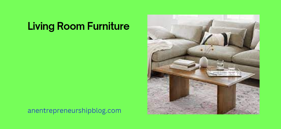 Image of West Elm living room furniture