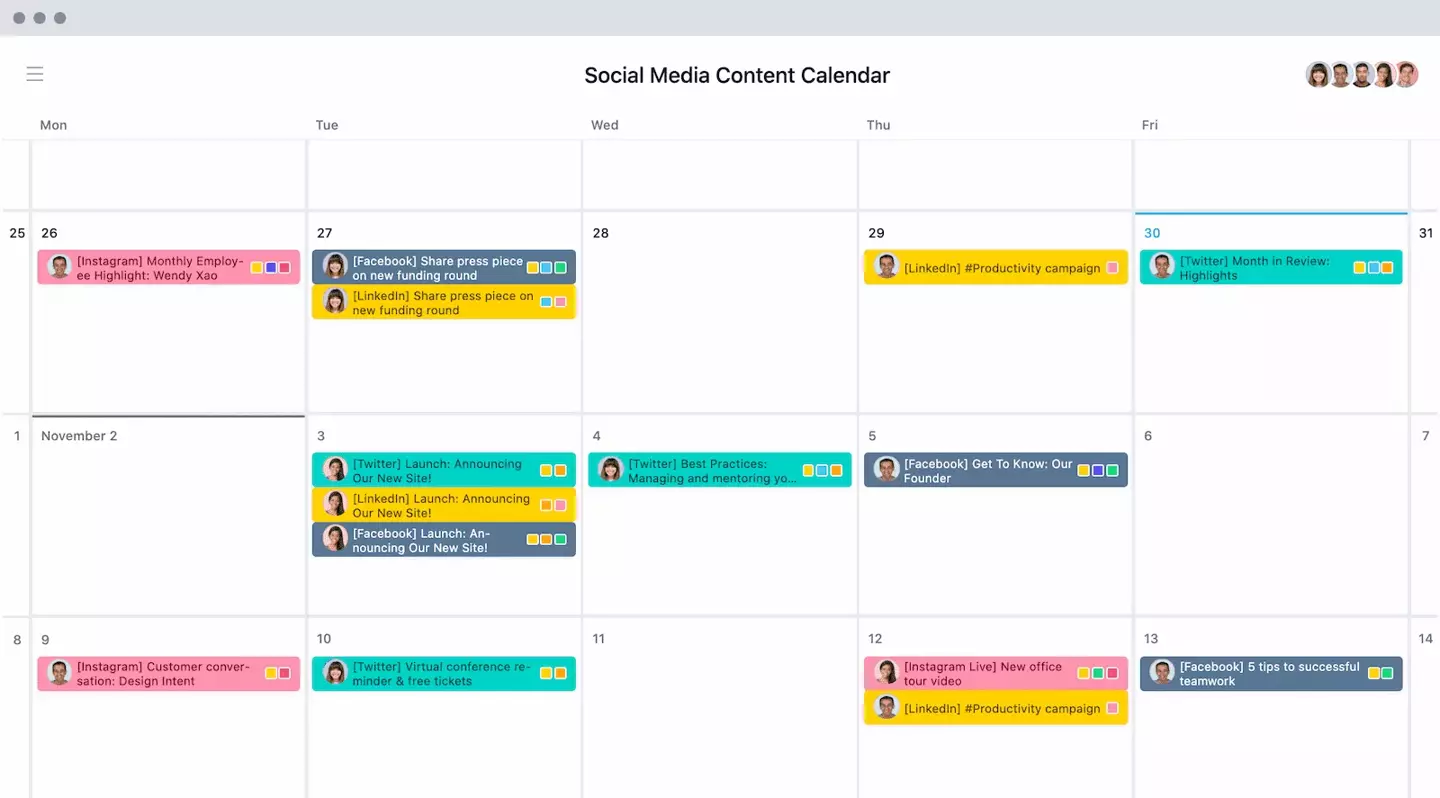 Project Management Features for Asana