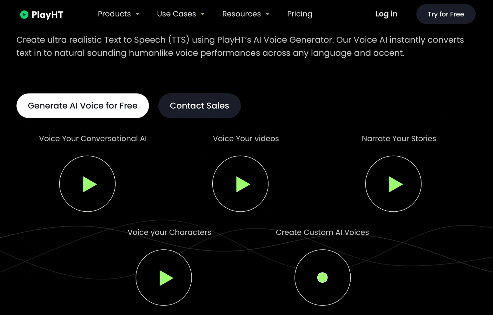 Play.ht is an AI Dubbing platform for text-to-speech synthesis and voice generator