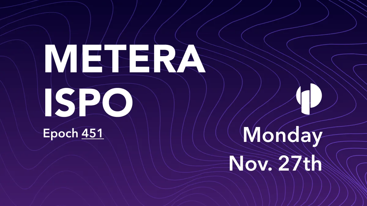 Metera’s ISPO is Live